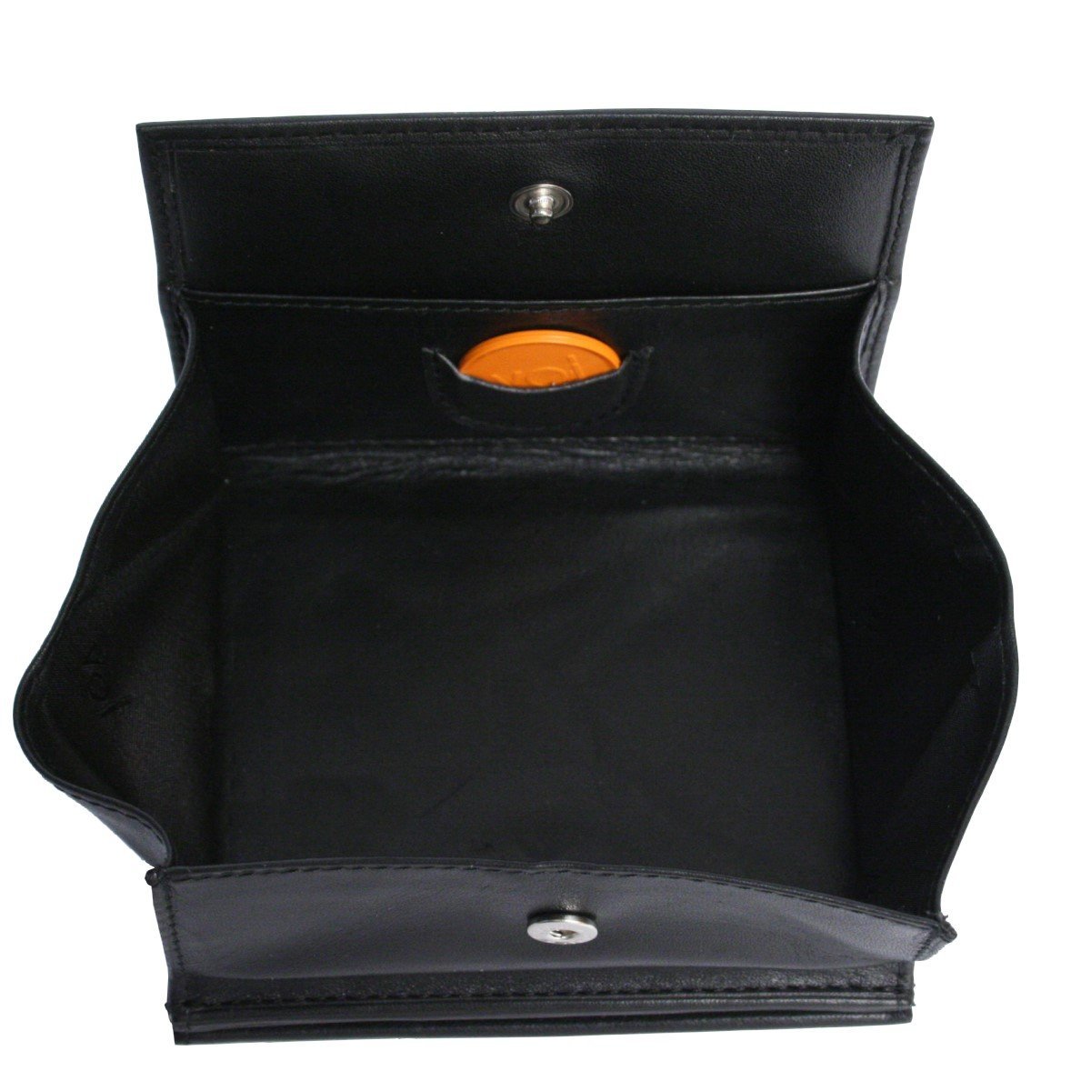 Кошелек Voi Big Wallet 70024 Женский кошелек из 100% мягкой кожи Кошелек для монет wienerschachtel Сумка для денег Черный, фото №5