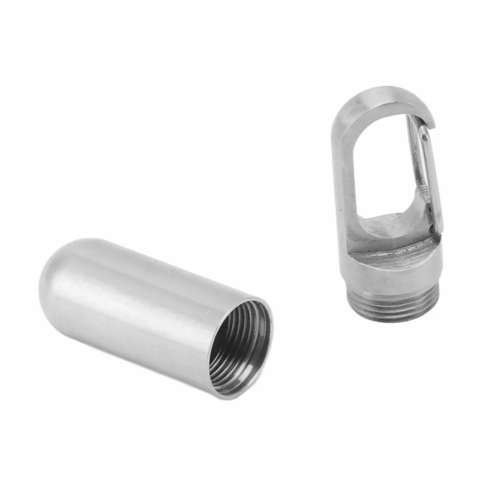 Таблетниця Брелок з нержавіючої сталі, Портативний, фото №3