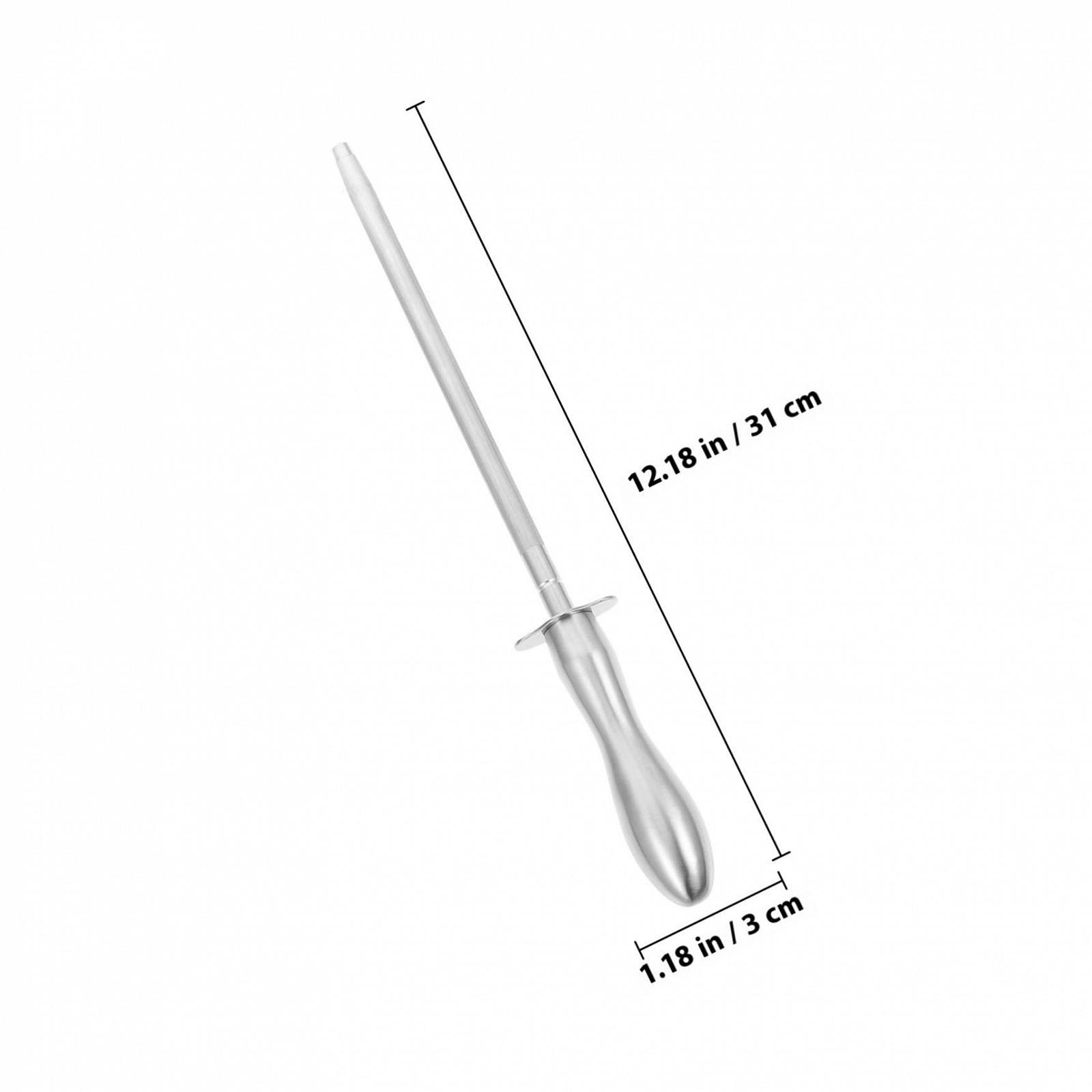 Мусат LIFKOME сталевий з ергономічною ручкою та великою шліфувальною поверхнею, фото №2