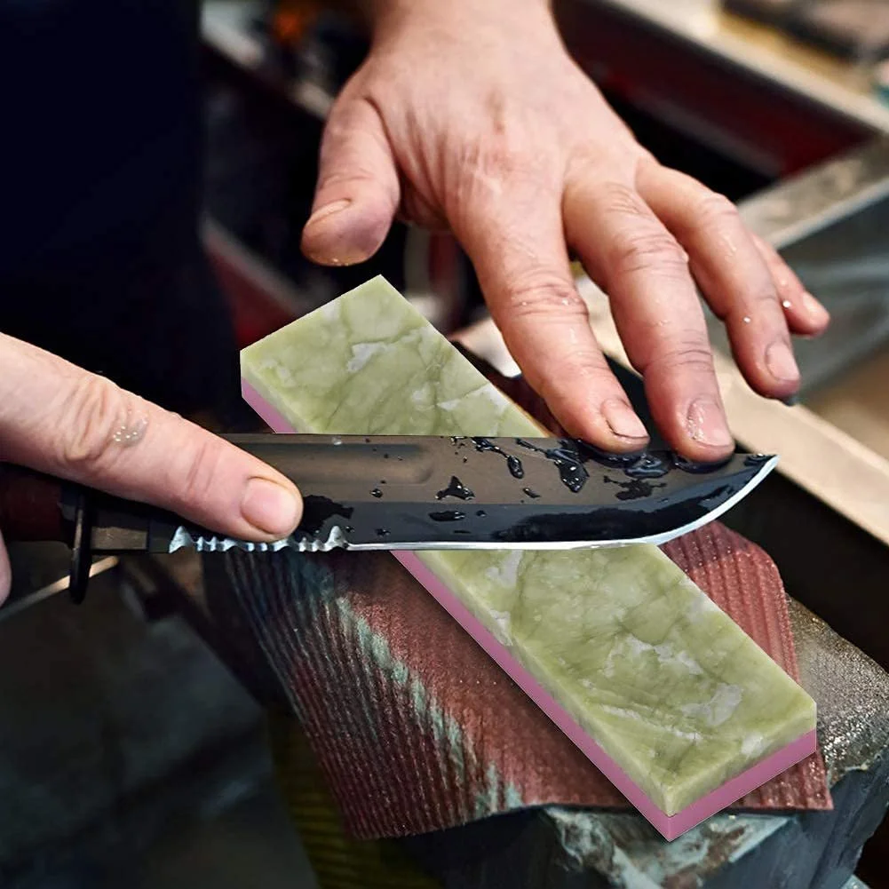 Точильний камінь двосторонній 3000/10000 Green, фото №3