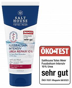 Бальзам для ніг Salthouse Dead Sea Therapy Intensive 10% Urea та олії для дуже сухої шкіри 100 мл synthetic.ua - Фото 1