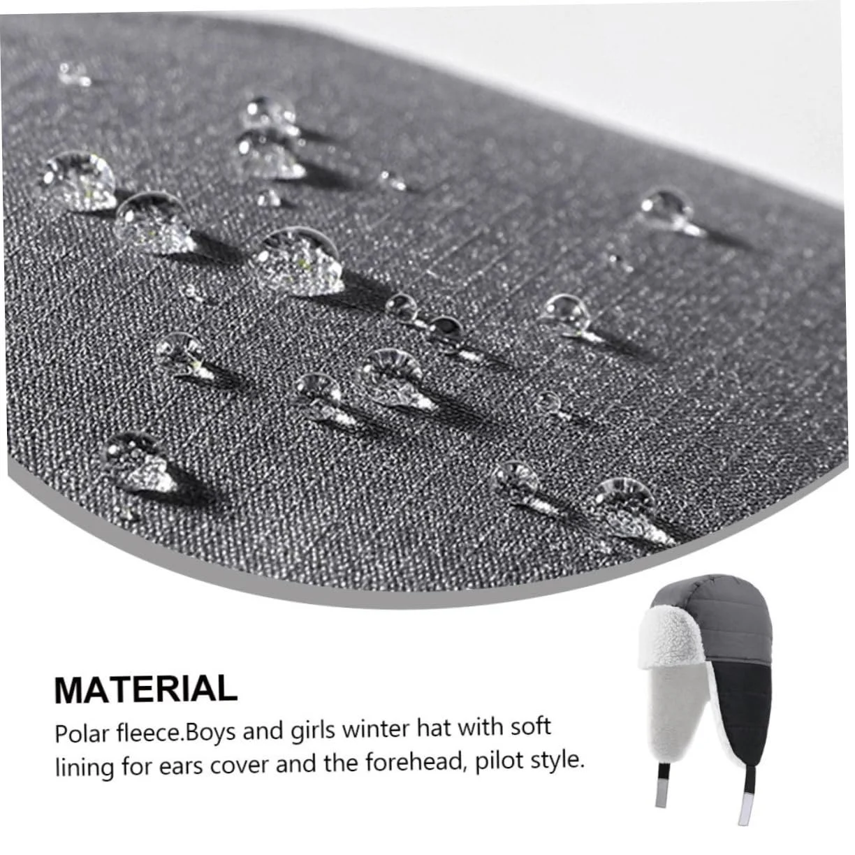 Шапка-вушанка WRITWAA з вушними клапанами, вітрозахисна, фото №8 Шапка-вушанка WRITWAA з вушними клапанами, вітрозахисна, фото №8