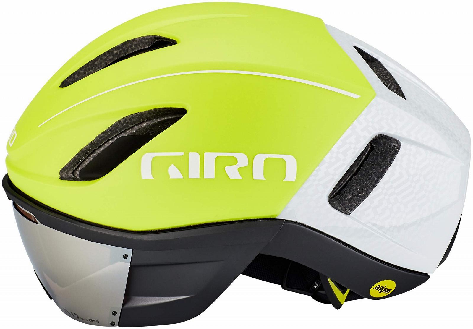 Шлем для триатлона Giro Vanquish MIPS 2019, желтый / белый, фото №3