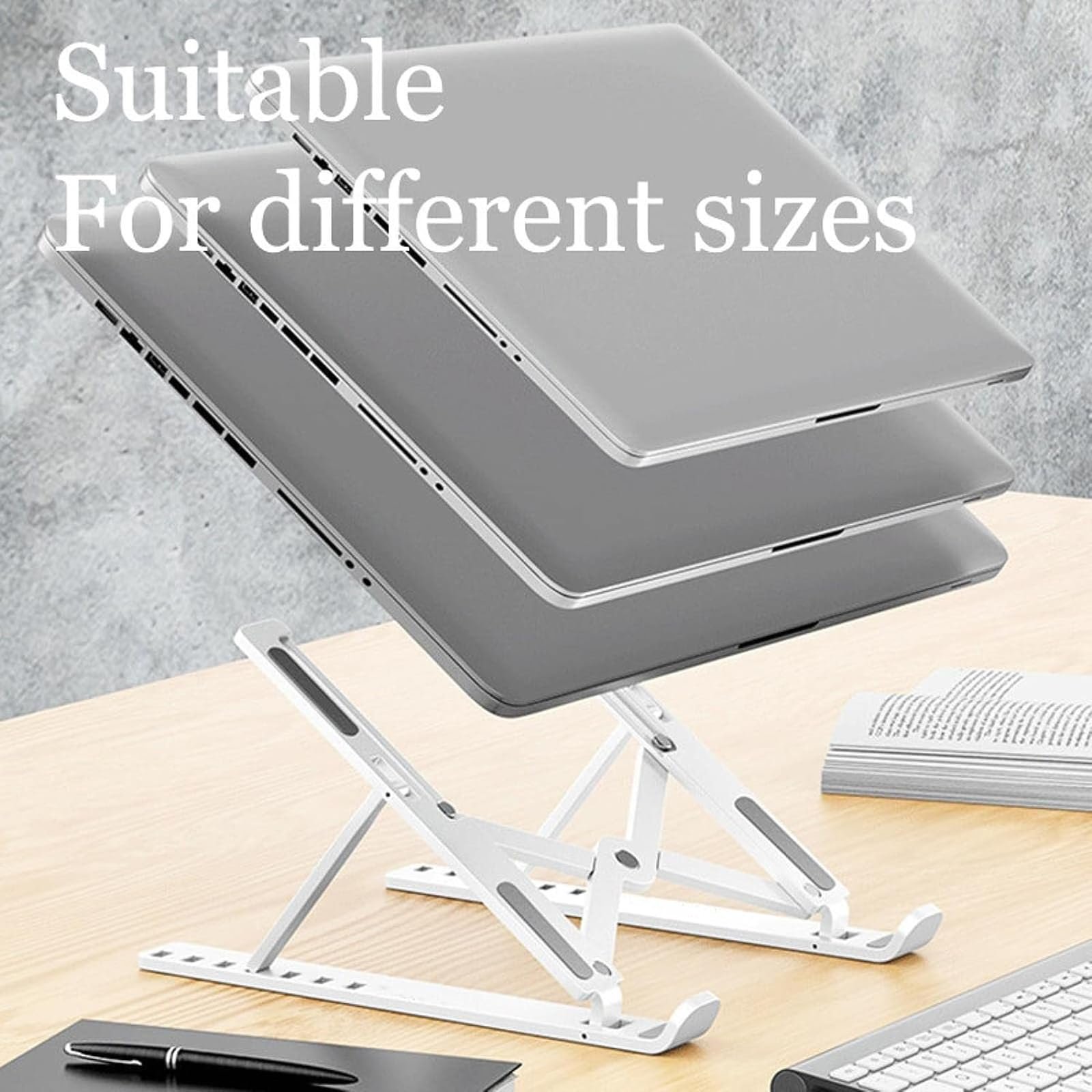 Підставка для ноутбука Foldable Bracket Portable Notebook Monitor Holder, фото №4