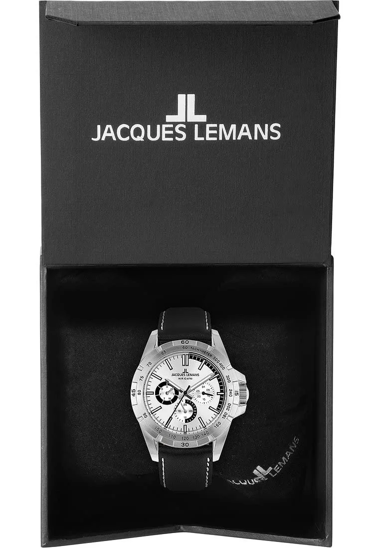 Чоловічий годинник JACQUES LEMANS Аналоговий Кварц 32023323, фото №2 Чоловічий годинник JACQUES LEMANS Аналоговий Кварц 32023323, фото №2