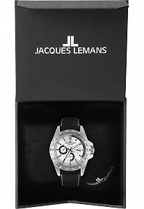 Чоловічий годинник JACQUES LEMANS Аналоговий Кварц 32023323 synthetic.ua - Фото 1
