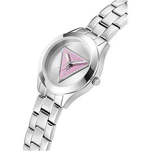 Женские часы GUESS TRI Plaque GW0675L1 Cеребристый, Браслет synthetic.ua - Фото 1