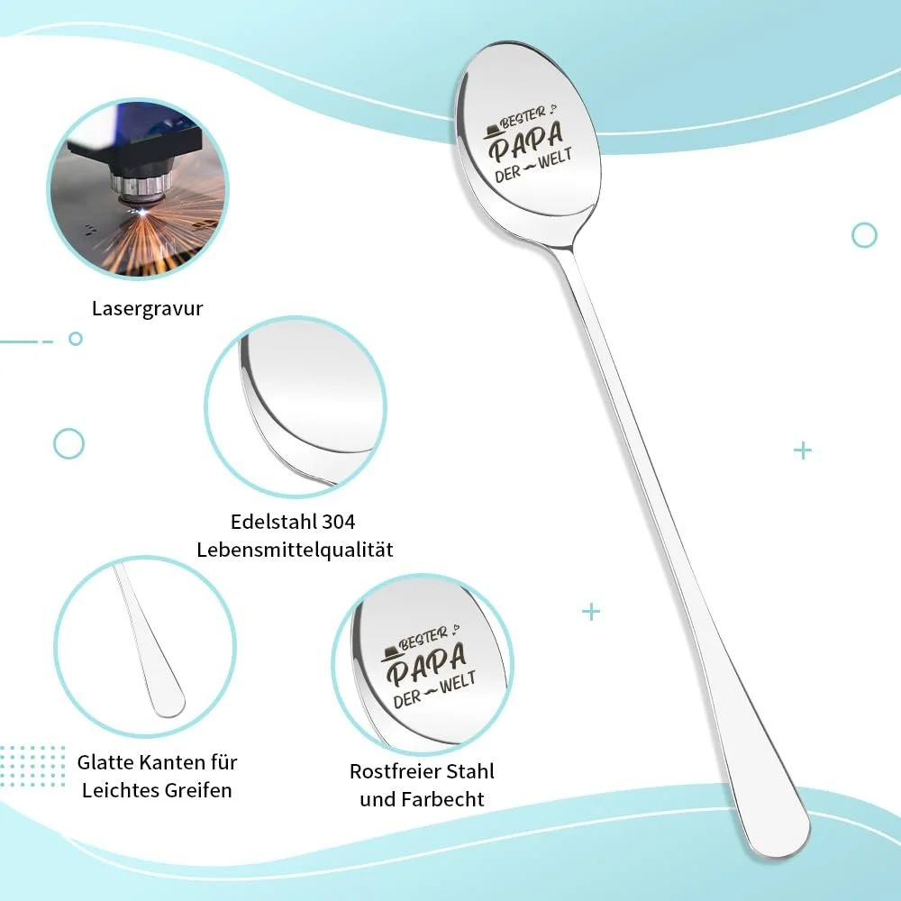 Ложка для тата до Дня батька, Найкращий тато у світі, фото №3 Ложка для тата до Дня батька, Найкращий тато у світі, фото №3