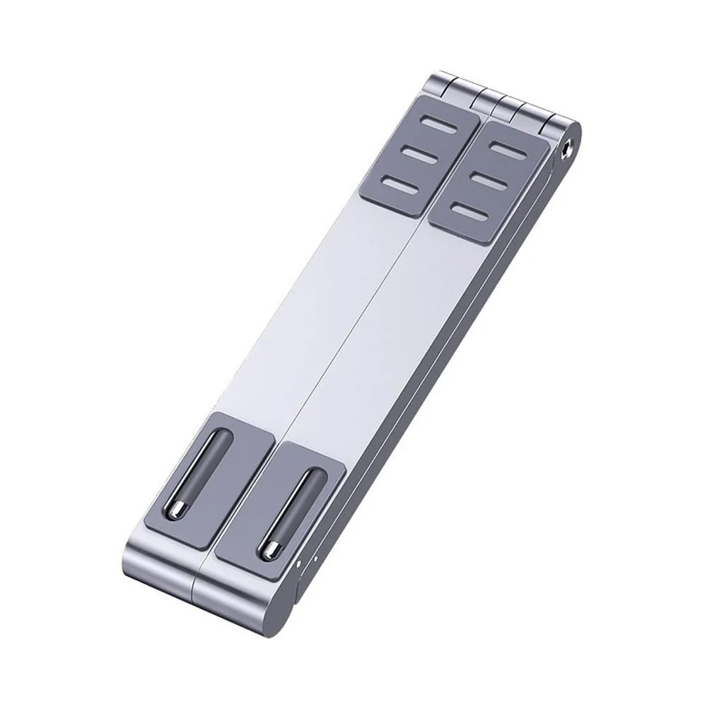 Подставка для ноутбука из алюминиевого сплава, портативная складная подставка-охладитель для ноутбука, фото №1