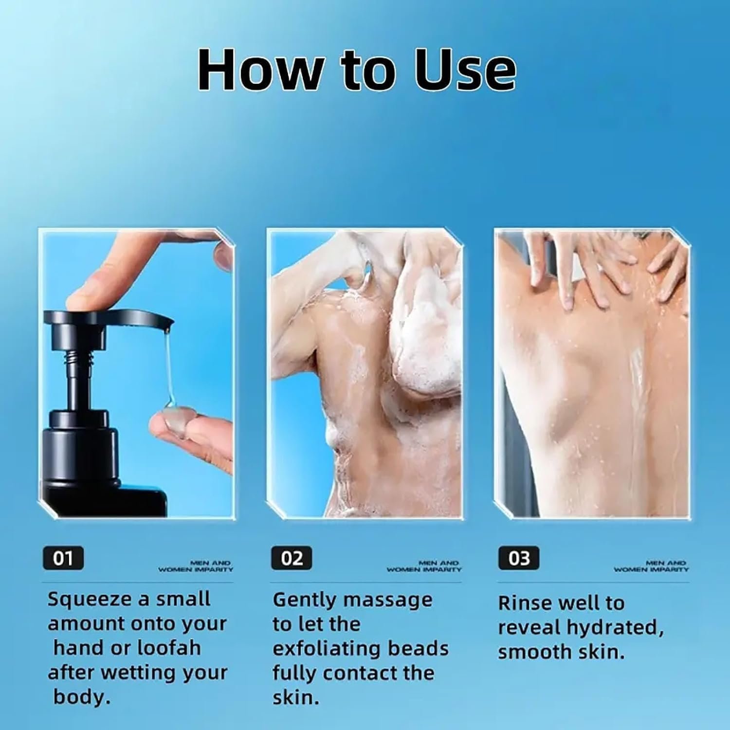 Гель для душу Deep Cleansing очищувальний освіжаючий для чоловіків, фото №6