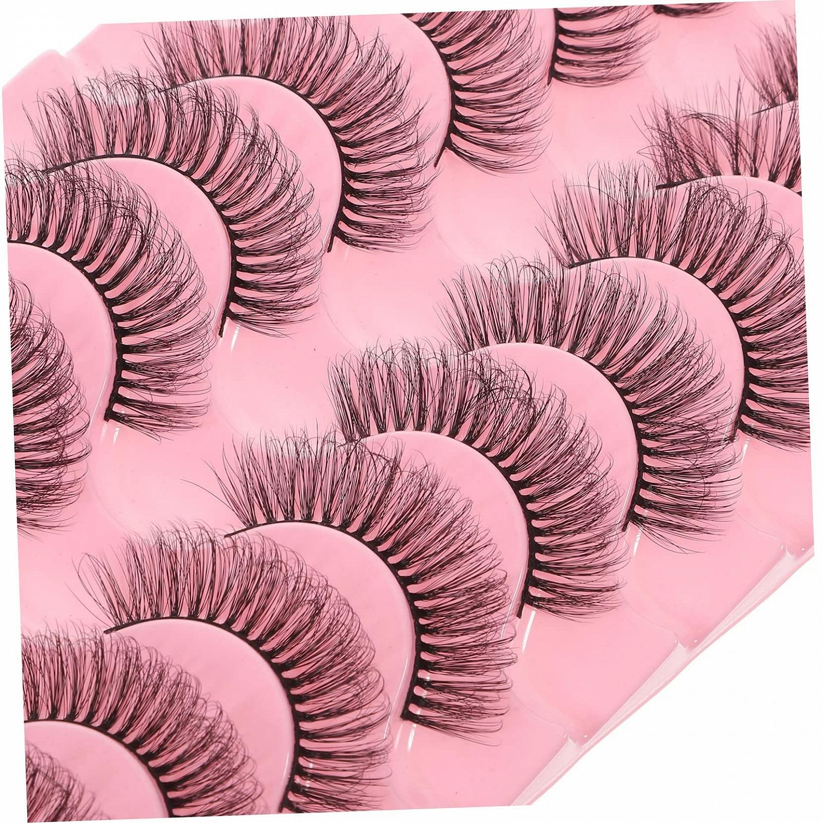 Накладні вії Angoily 40 пара 7D європейські і американські натуральний вигляд короткі повні пишні, фото №6