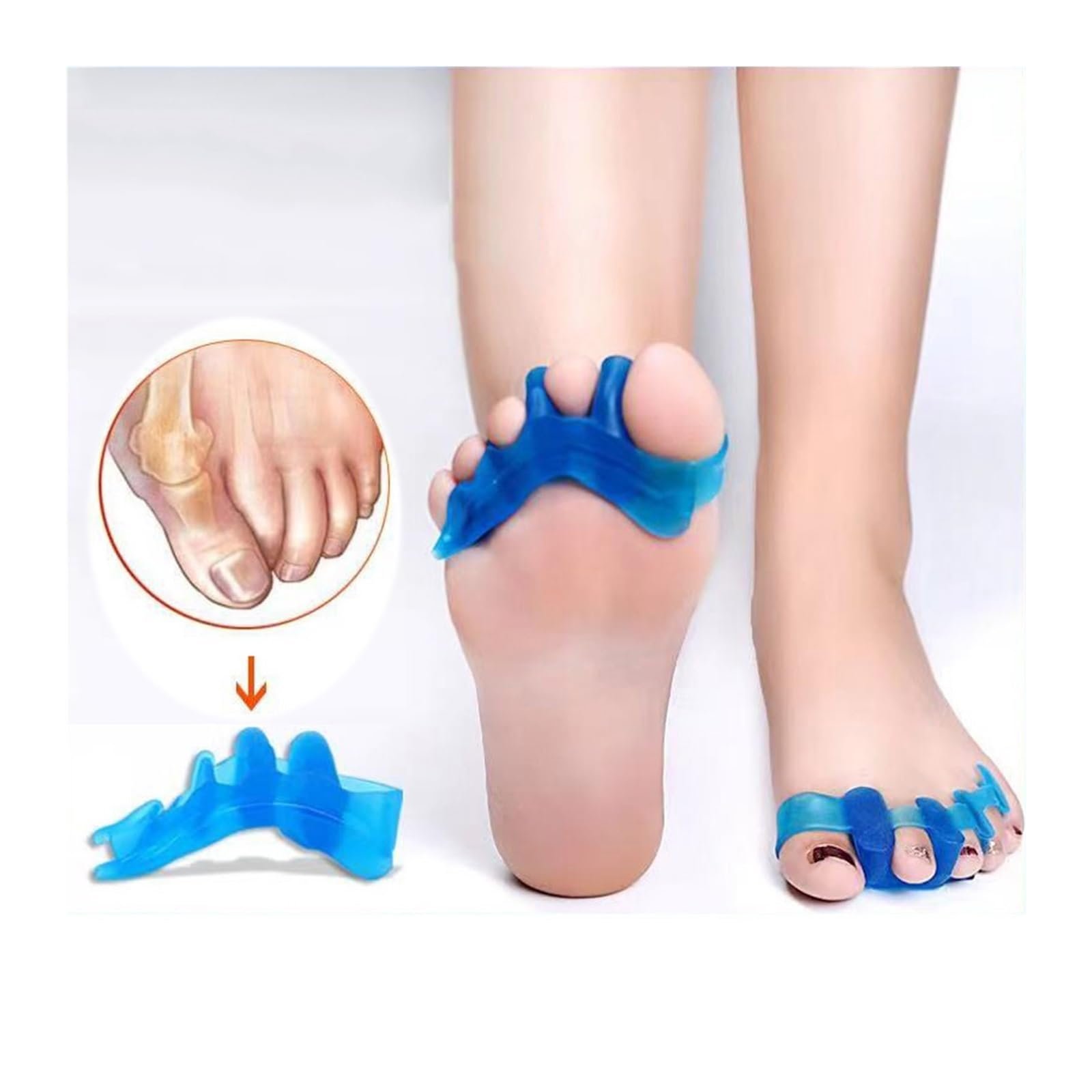 Роздільник для пальців Hallux Valgus Corrector, фото №2