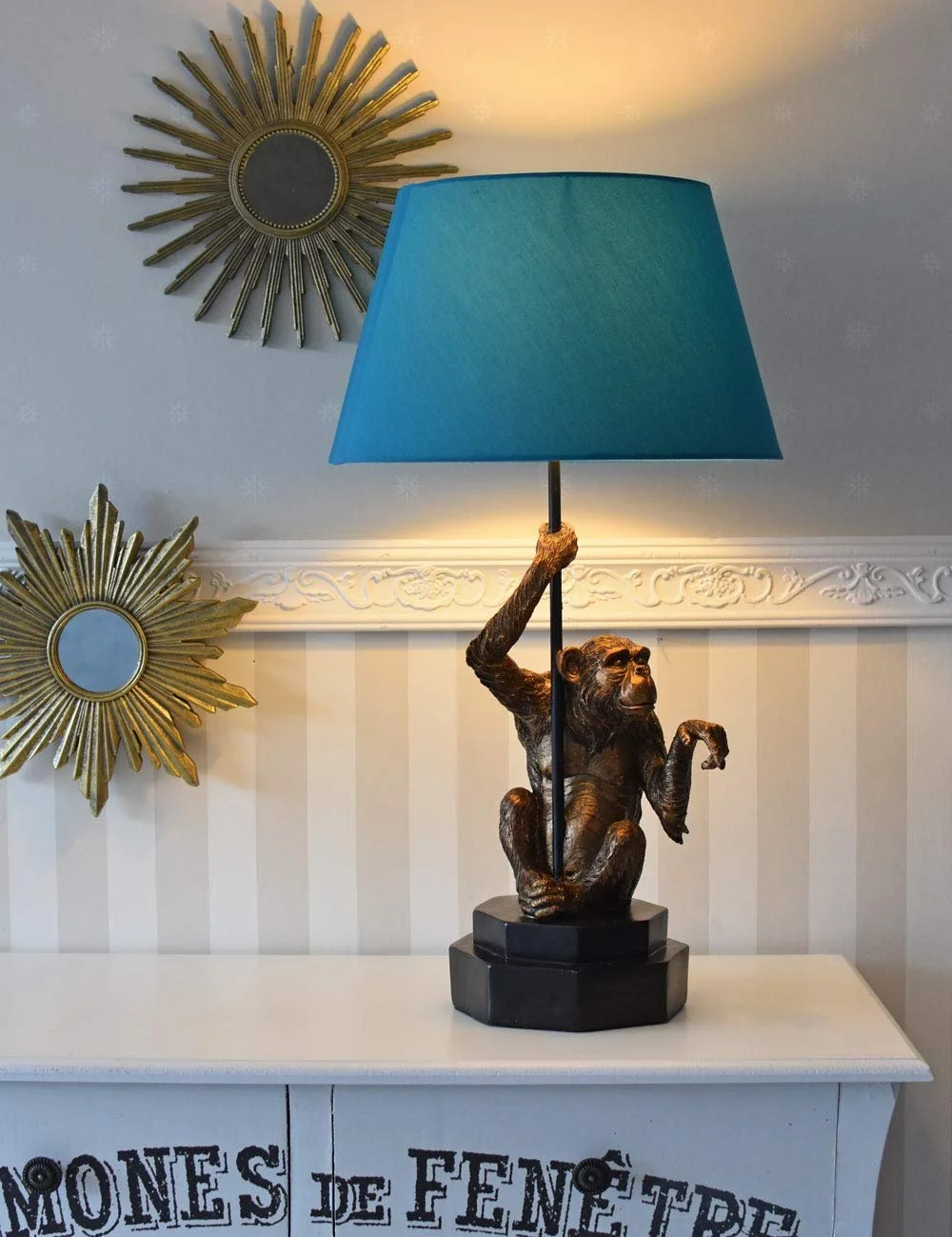 Настольная лампа Palazzo Monkey Loves You cw174 65 см без лампы, фото №6