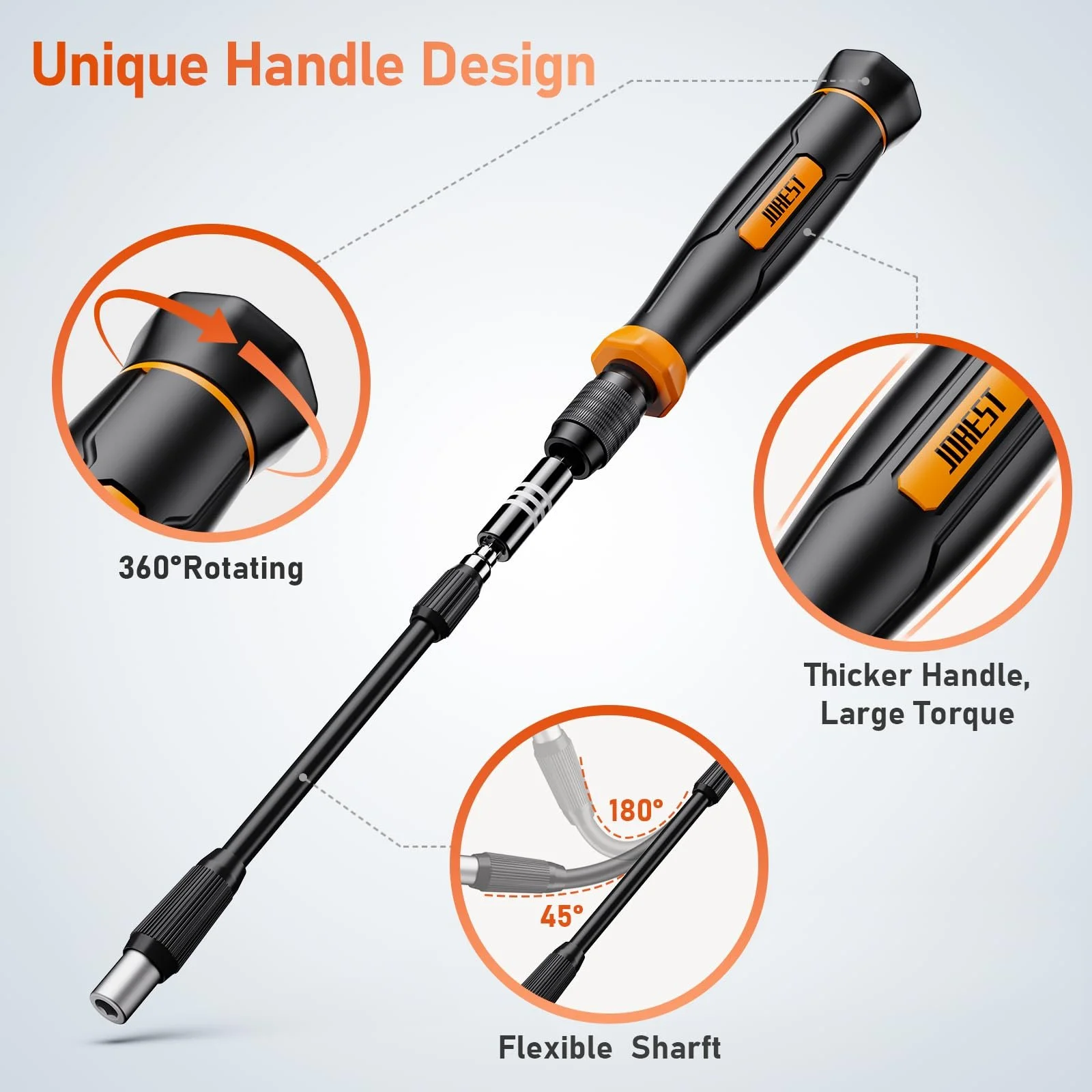 Набор отверток JOREST Precision Mechanic 152 in 1 Магнитный Мини-инструмент с Torx Triwing Битами, фото №2