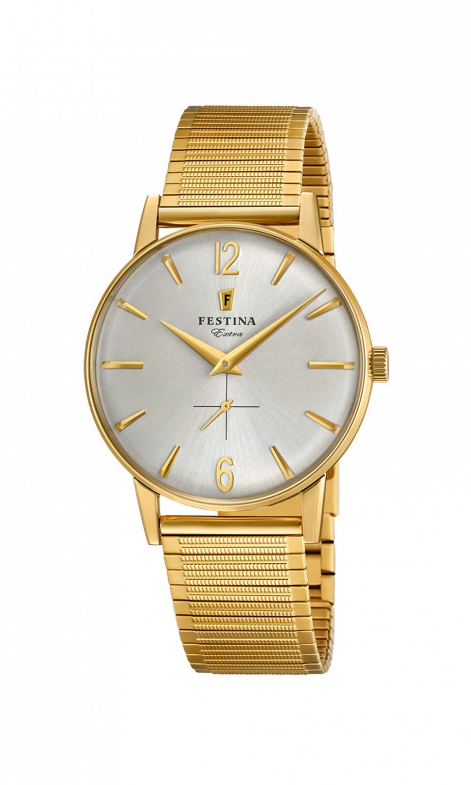Мужские аналоговые часы Festina Classic Quartz с браслетом из нержавеющей стали F20251/2, фото №1
