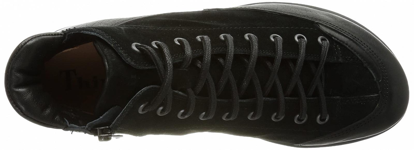Ботинки THINK! Kong_3-000475 с устойчивой кожаной подкладкой, черный (black combo), 41 EU, фото №5