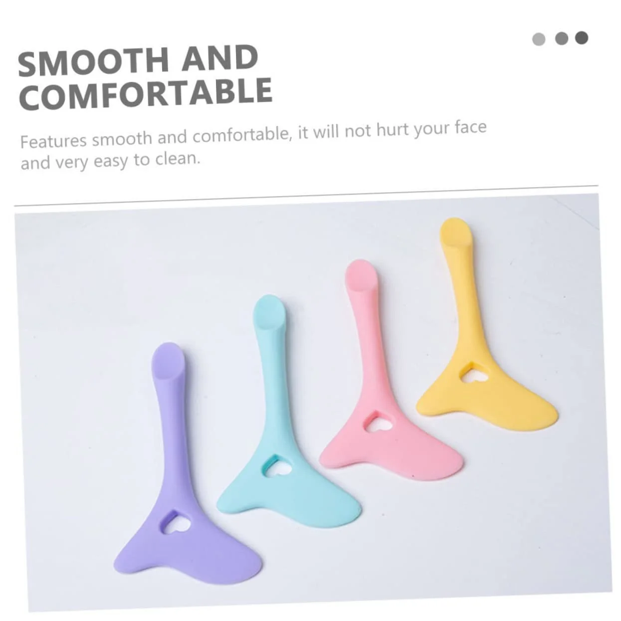 Помічник для підводки MAGICLULU Marscara, ложки для крему для обличчя, фото №3