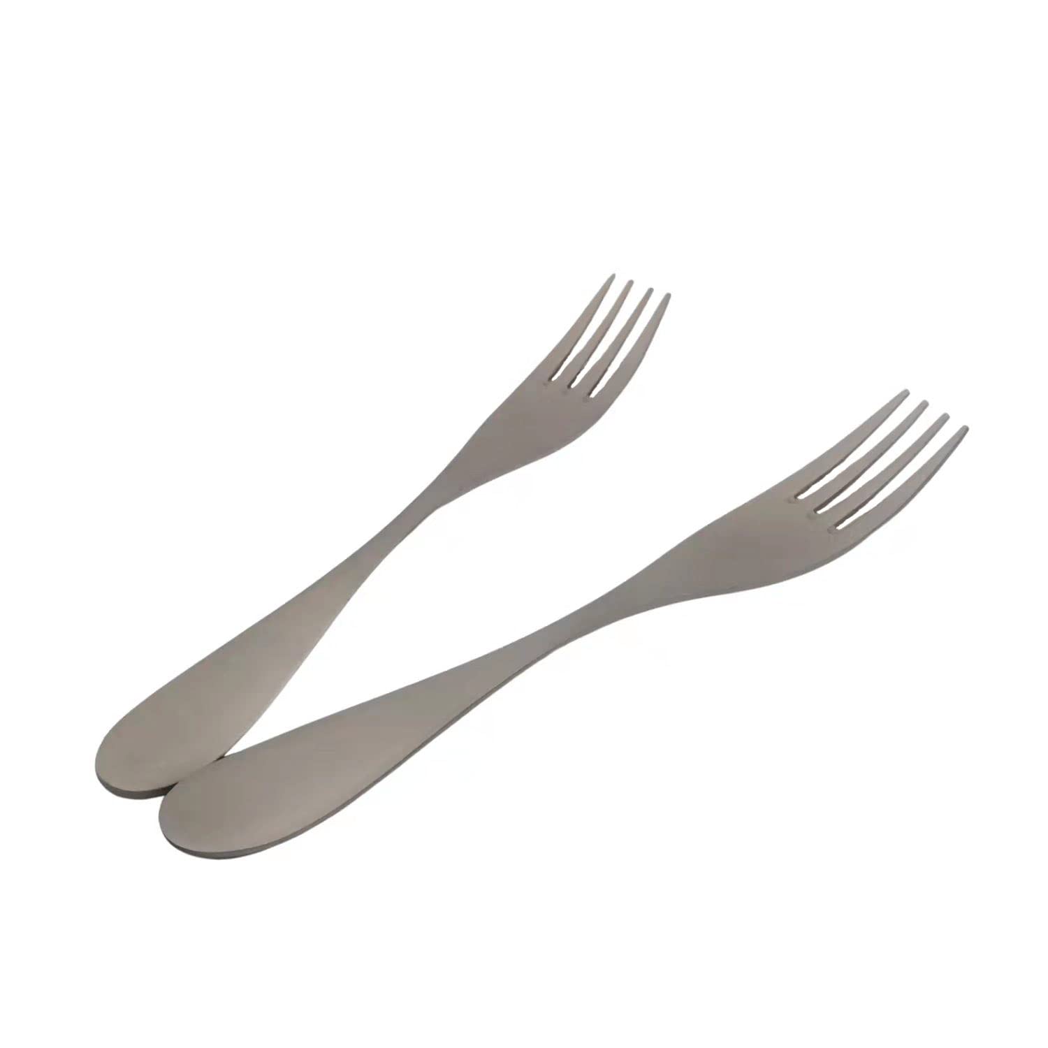 Спорк RISON-Titanium Ultra Light and High Quality для походов, рыбалки или других активностей на открытом воздухе (упаковка 2 шт.), фото №2