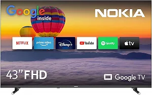 Купити Телевізор 43" NOKIA FN43GE320 / Full HD / 60 Гц / LCD / Google TV / Wi-Fi / Bluetooth / T2 - Фото 1 Телевізор 43" NOKIA FN43GE320 / Full HD / 60 Гц / LCD / Google TV / Wi-Fi / Bluetooth / T2 - Фото 1