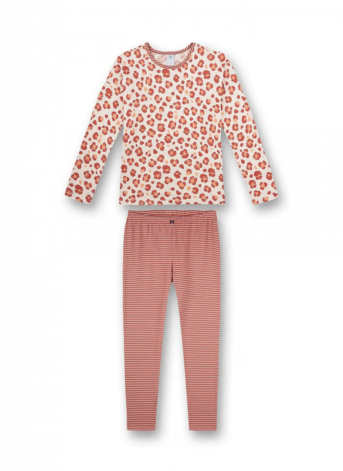 Пижамный комплект Sanetta Для девочек Длинный Розовый, фото №1 Пижамный комплект Sanetta Для девочек Длинный Розовый, фото №1