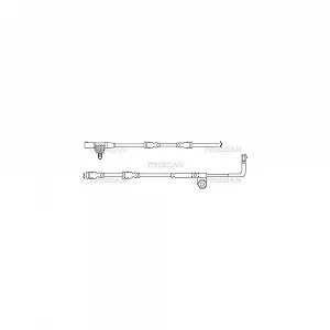 Датчик зносу гальмівних колодок TRISCAN 8115 17008 для LAND ROVER задня вісь - Фото 1