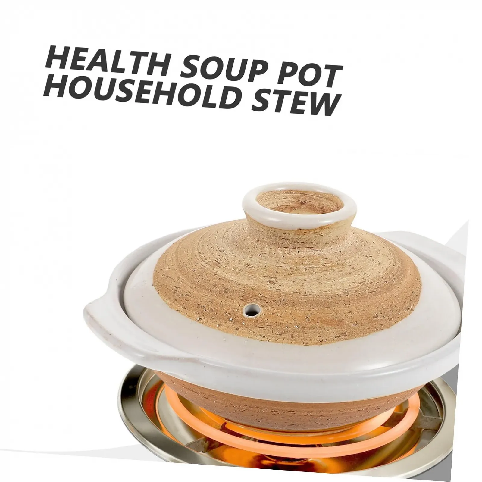 Жаровня BESTYASH Japanese Керамическая Термостойкая для газовых плит и открытого огня, фото №6