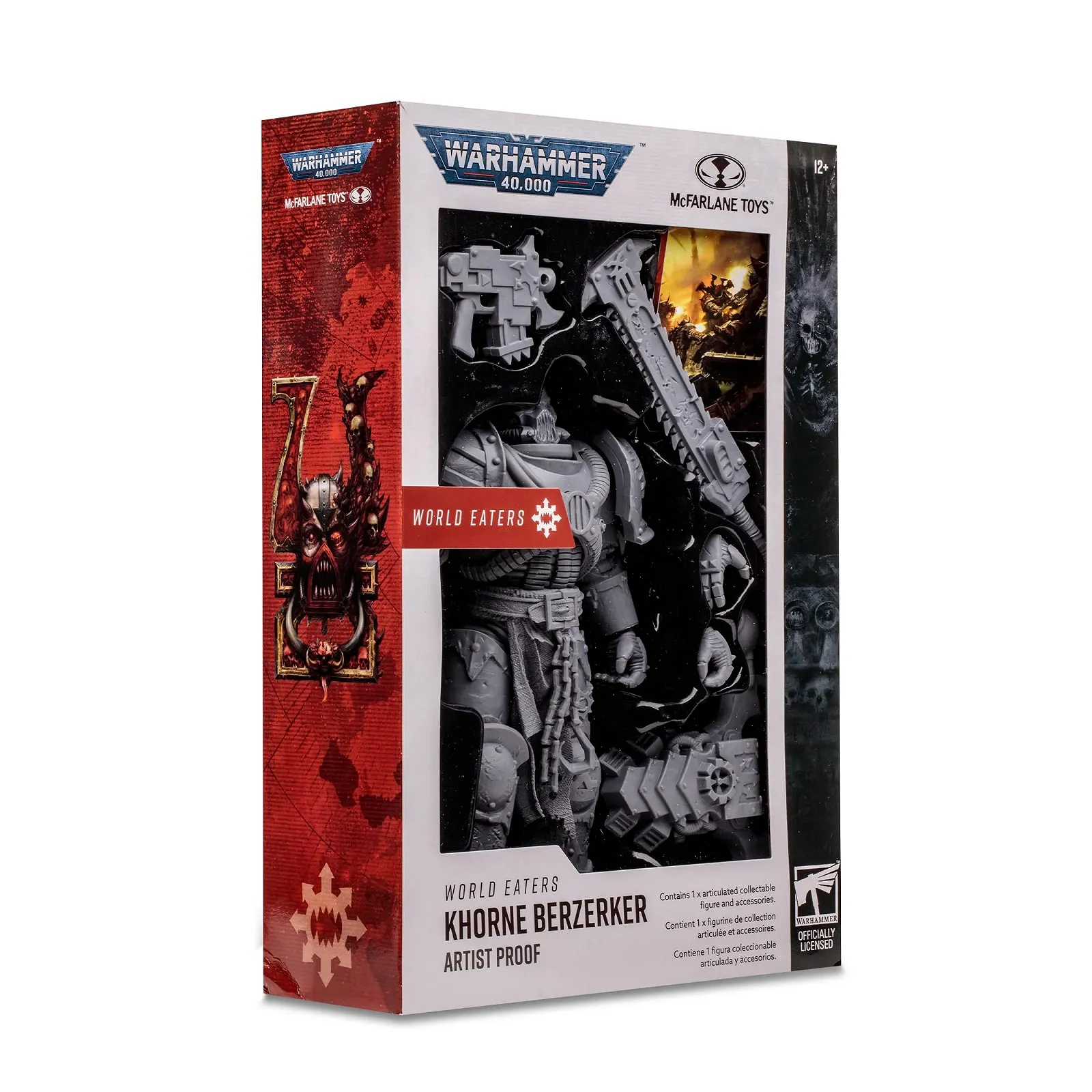 Фигурка McFarlane Warhammer 40k Chaos Space Marines World Eater Artist Proof 18 см, фото №10