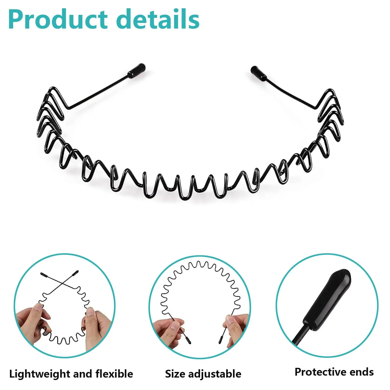 Металева Обруч для Волосся, фото №4