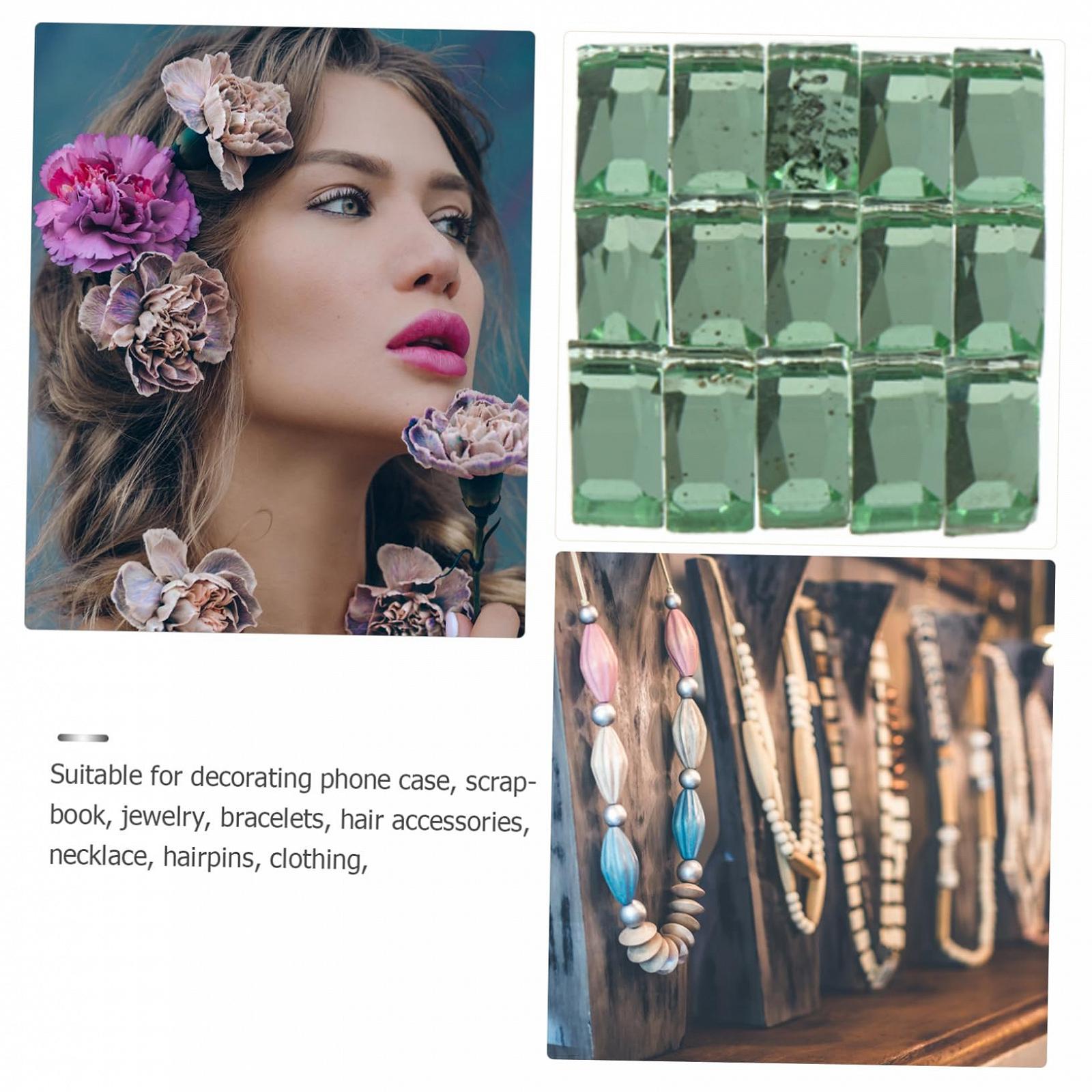 Стразы FRCOLOR 2 набора для украшения ногтей, плоские кристаллы, стеклянные стразы для рукоделия, 400 штук, фото №7