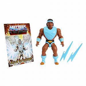 Фігурка MASTERS OF THE UNIVERSE Bolt-Man HKM66, прибл. 14 см, 16 шарнірів, Ретро-упаковка, міні-комікс - Фото 1