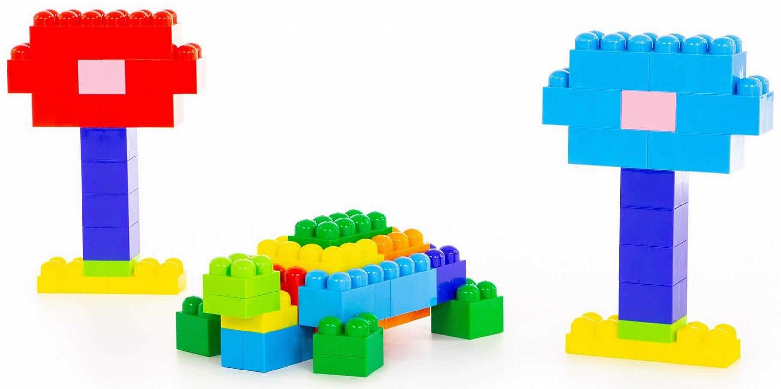 Кубики Polesie Jumbo Giant 270 шт в пакеті, фото №5 Кубики Polesie Jumbo Giant 270 шт в пакеті, фото №5