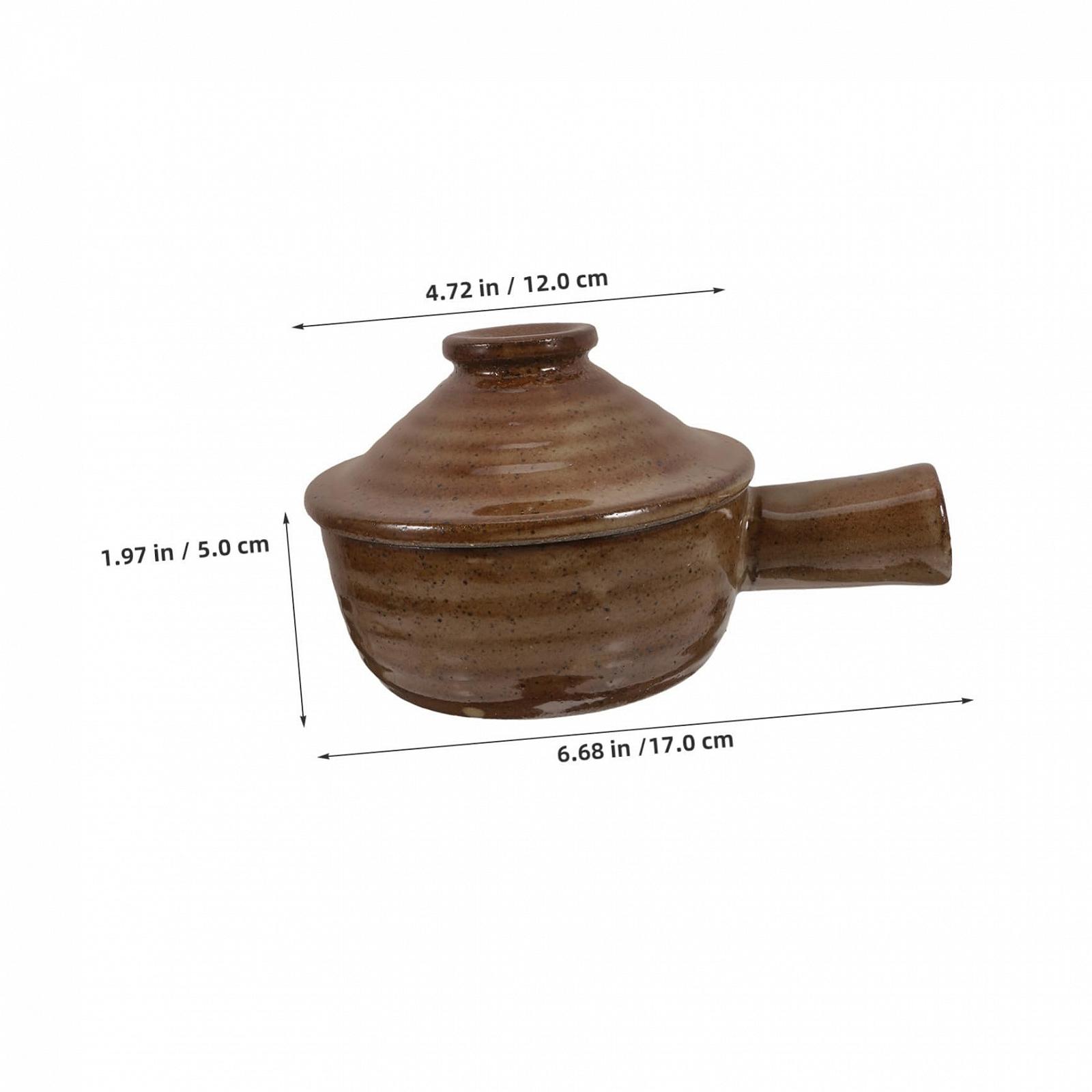 Набір ковшів Ciieeo 2 шт. керамічні з кришками для мікрохвильової печі термостійкі, фото №2