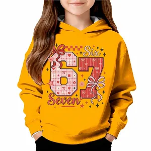 Худи с принтом 67 synthetic.ua - Фото 1