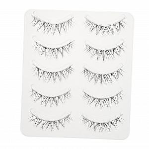 Накладные ресницы FRCOLOR декоративные, объемные, 3D из искусственного волокна, 5 пар - Фото 1