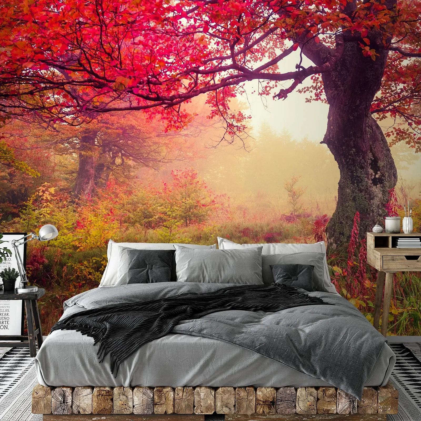 Фотошпалери 9079011a Autumn forest Флізелінові 352 x 250 см, фото №6