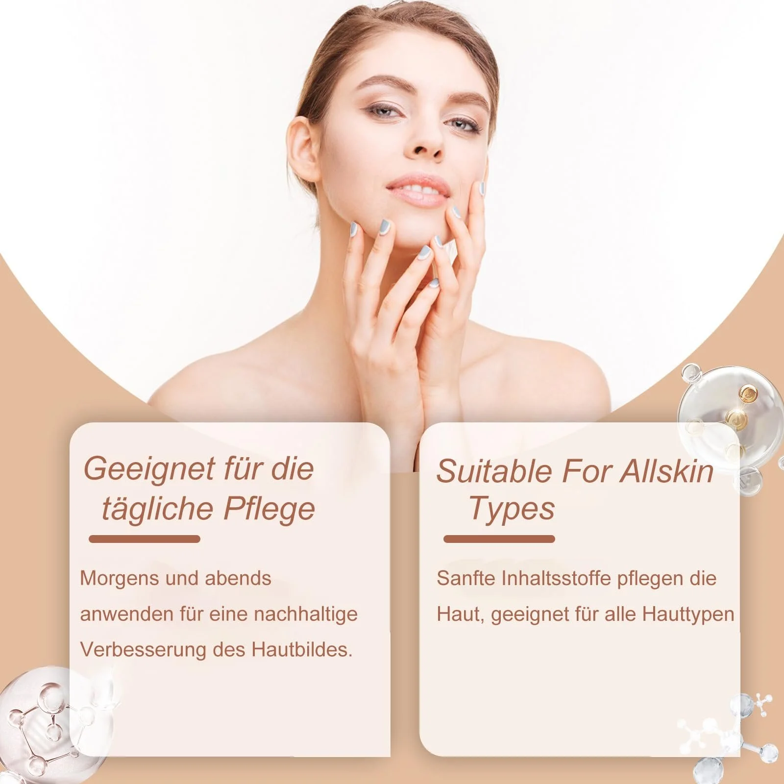 Маска-плівка Soleneva для обличчя для сяючої шкіри, зволоження обличчя, зменшує зморшки, фото №3