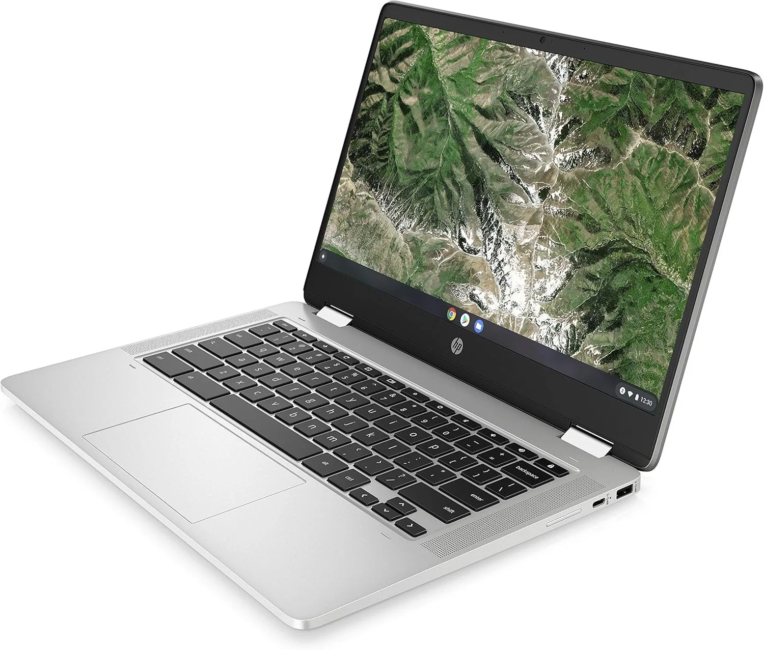Сенсорный ноутбук 14" HP Chromebook x360 14a-ca0032ns Intel Pentium N5030 RAM 8GB eMMC 64GB 12ч батарея ChromeOS (UKR), фото №6