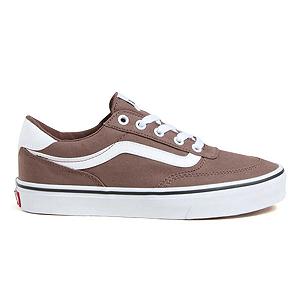 Кроссовки Vans Brooklyn Canvas White/White - Фото 1