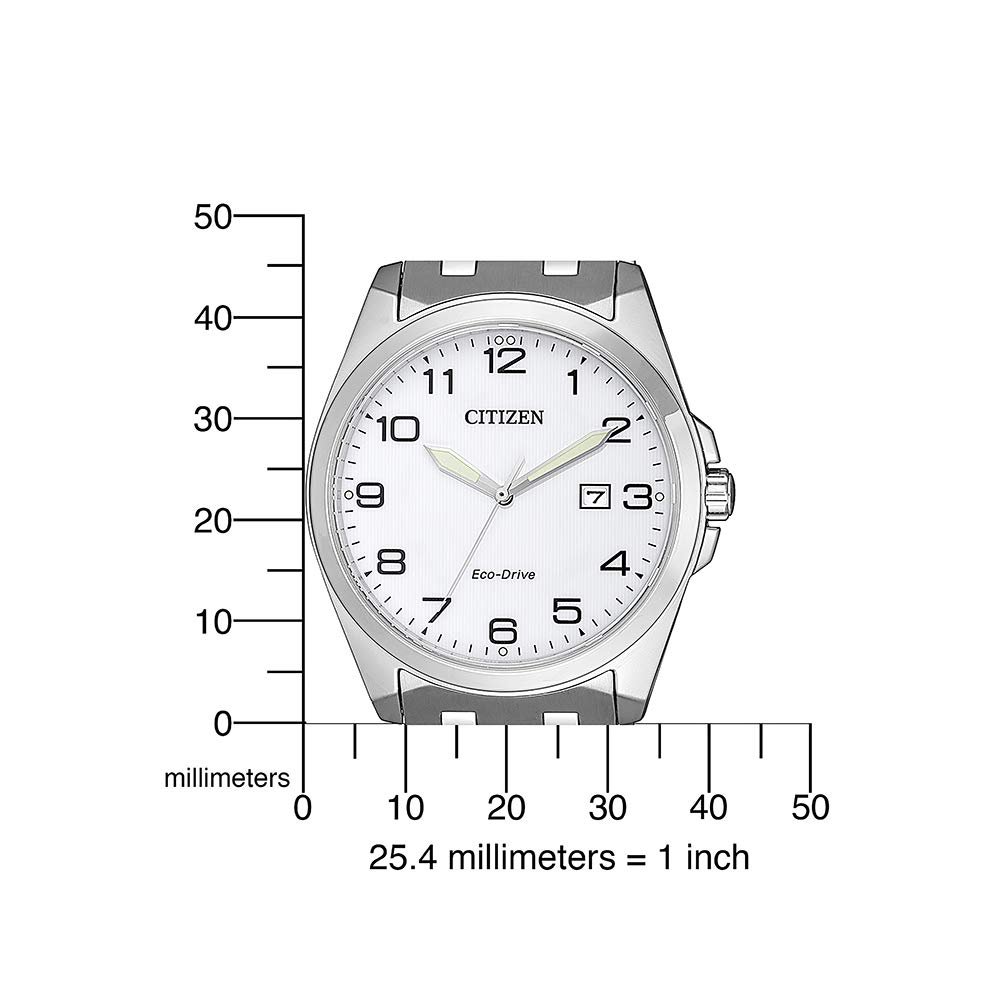 Годинник Чоловічий CITIZEN Eco-Drive Saphire BM7108-81A Сріблястий, Браслет, фото №4