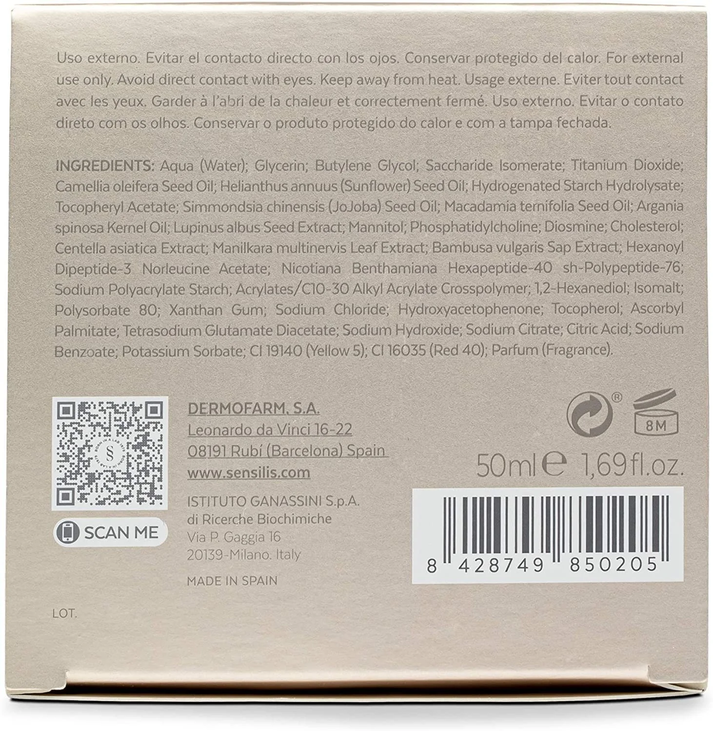 Маска Sensilis Eternalist A.G.E. Мус для обличчя Профілактика старіння шкіри, фото №6 Маска Sensilis Eternalist A.G.E. Мус для обличчя Профілактика старіння шкіри, фото №6