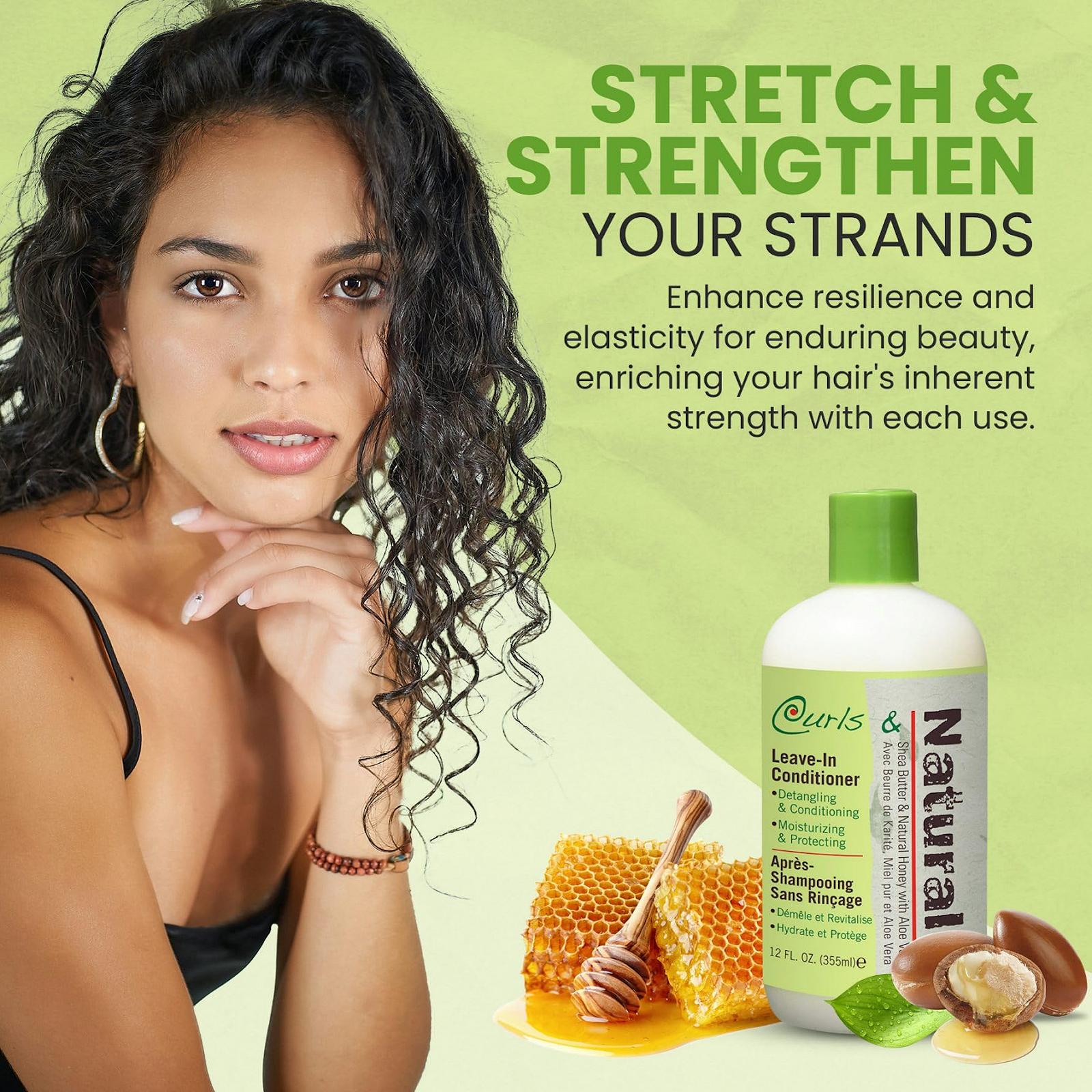 Кондиционер Curls & Naturals Leave-in 12 унций, фото №6
