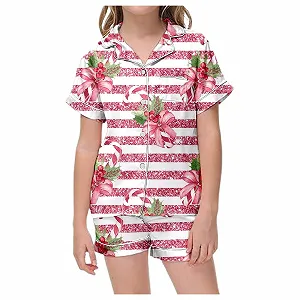 Дитяча піжама Fluffy з мультяшним візерунком, осінь/зима, з принтом - Фото 1