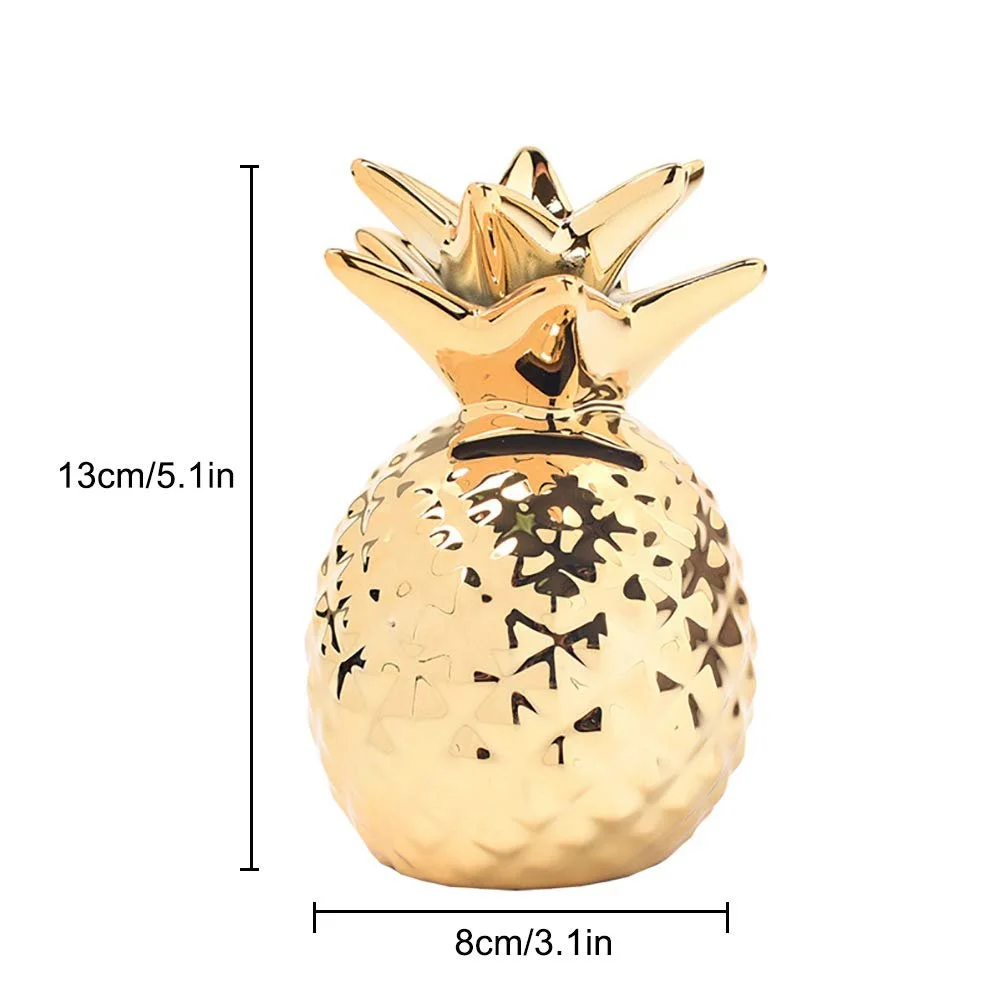 Скарбничка Ceramic Pineapple Ананас Керамічна Декоративна, фото №3
