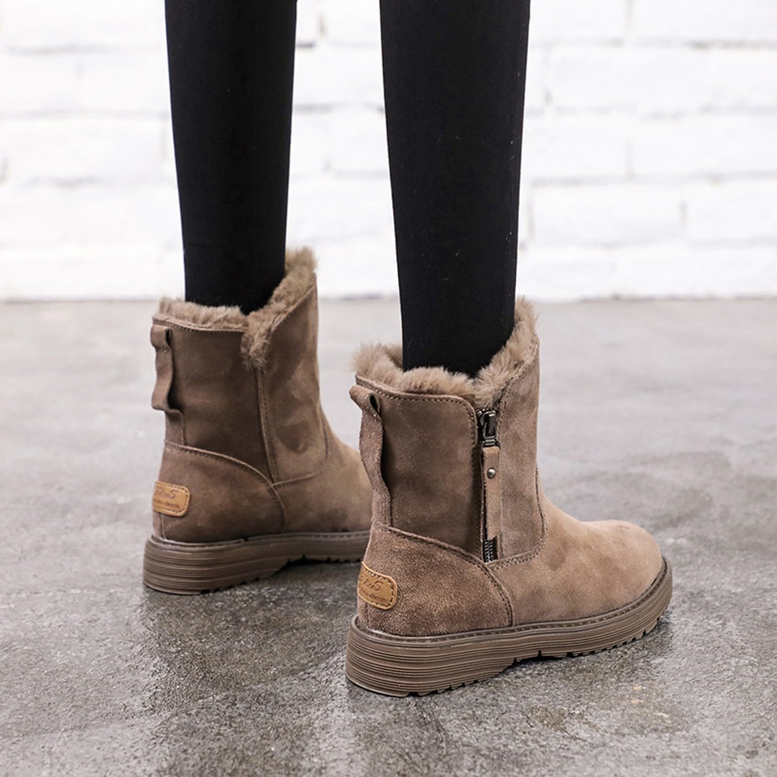 Чоботи зимові Surttan Жіночі на підкладці з каблуком, фото №6