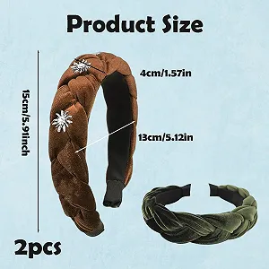 Винтажный обруч для волос, Плетеный synthetic.ua - Фото 1