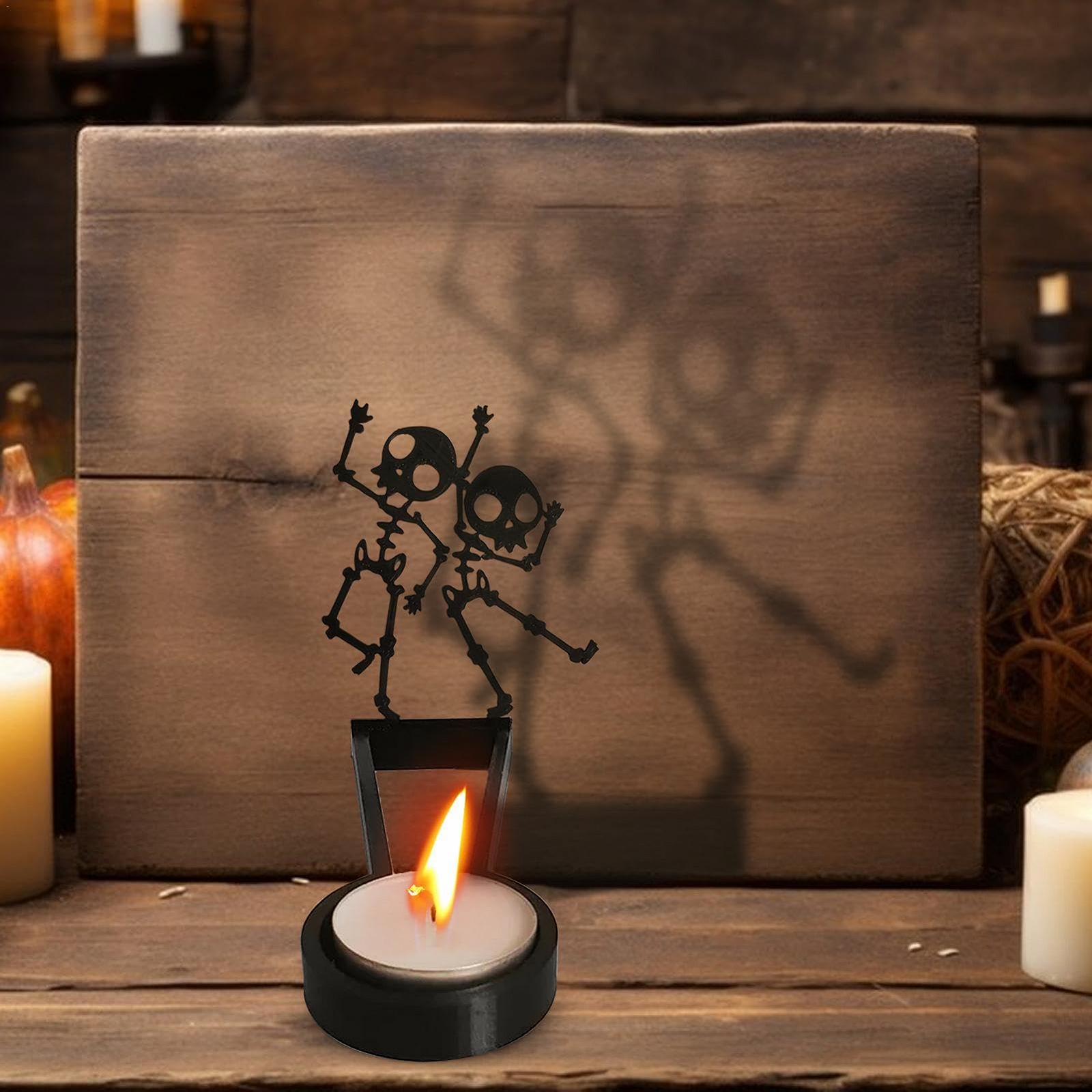 Подсвечник Metal Artwork Scary Halloween Parties Gothic Black, фото №3