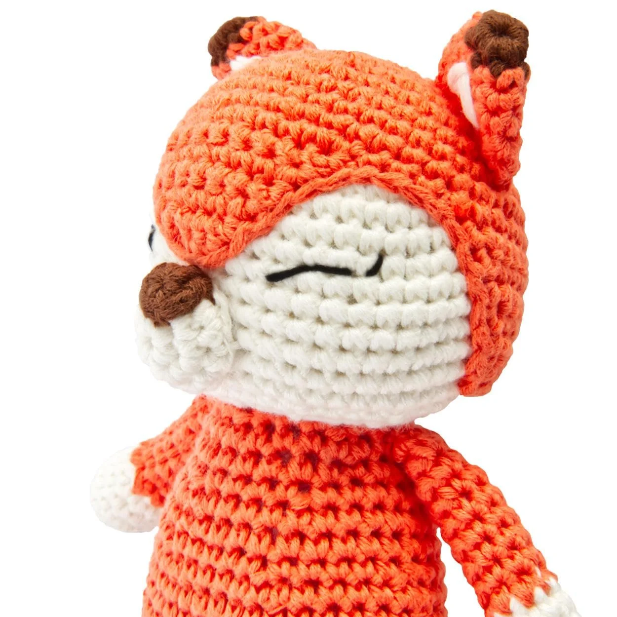 Іграшка miniHeld Лисиця В'язана Гачком 15 см, фото №4