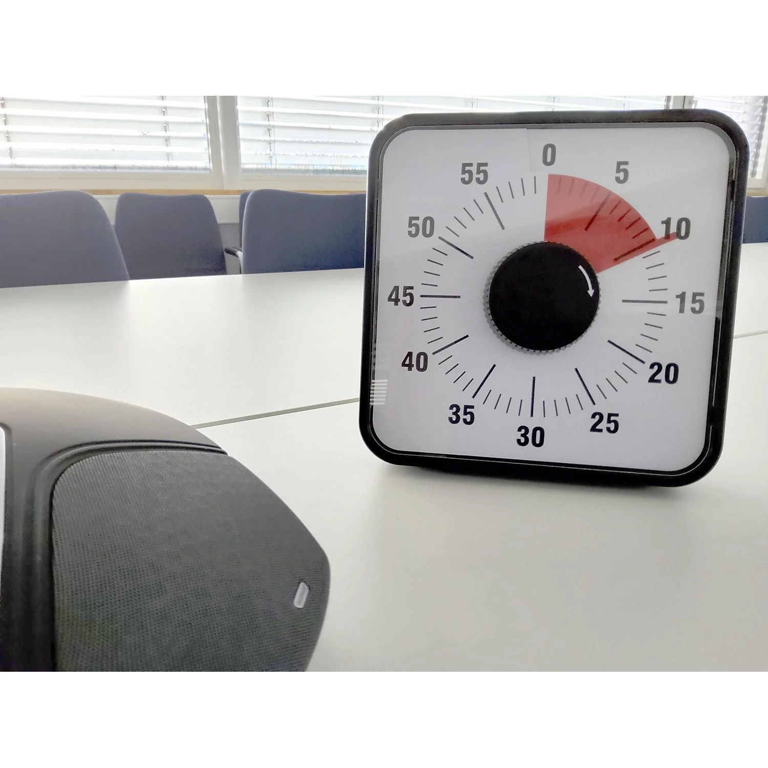 Таймер для совещаний kaiserkraft Meeting Timer 195 x 195 x 32 мм черный, фото №4 Таймер для совещаний kaiserkraft Meeting Timer 195 x 195 x 32 мм черный, фото №4