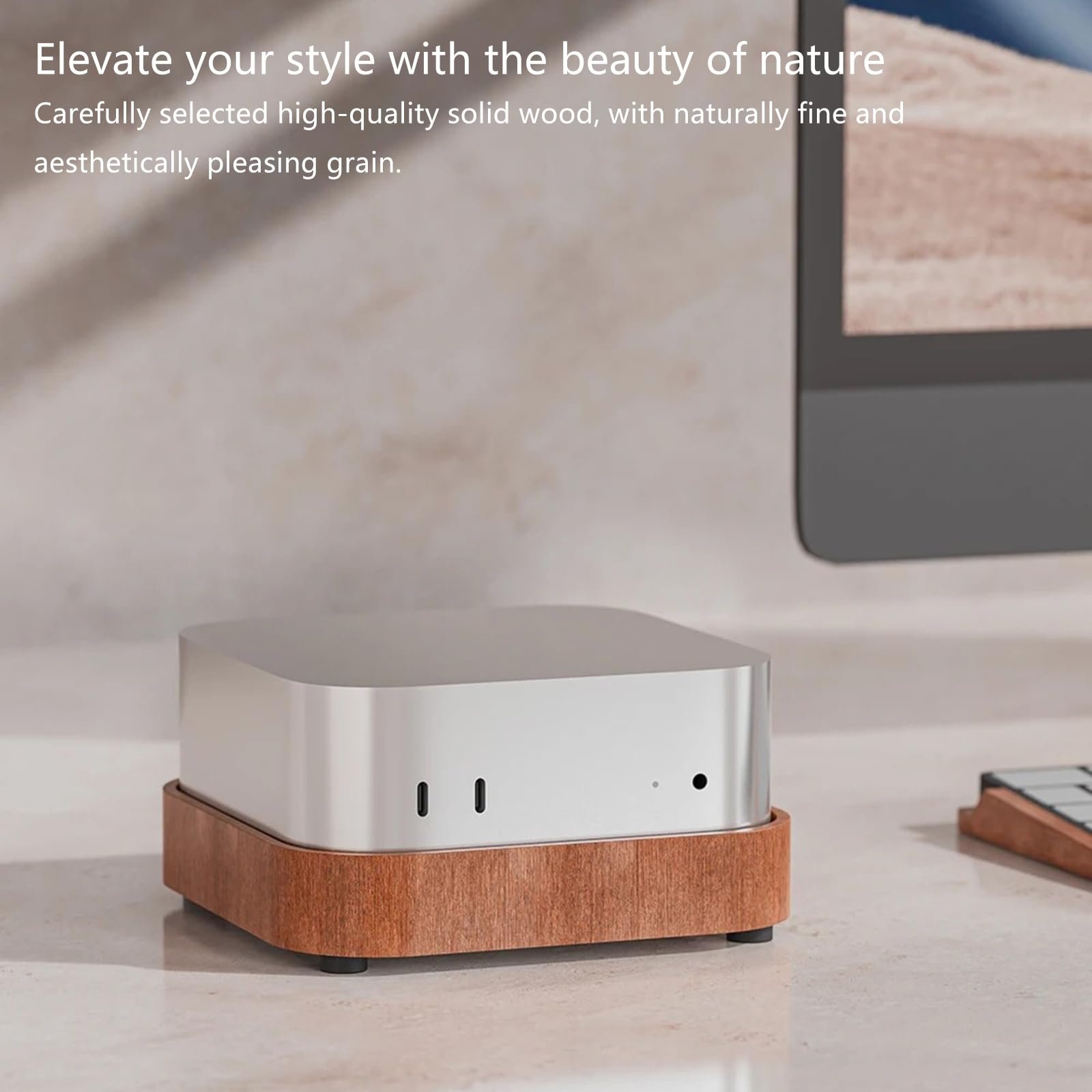 Подставка для ноутбука деревянная вертикальная пылезащитная охлаждение теплоотвод подставка для проектора 2024, фото №2