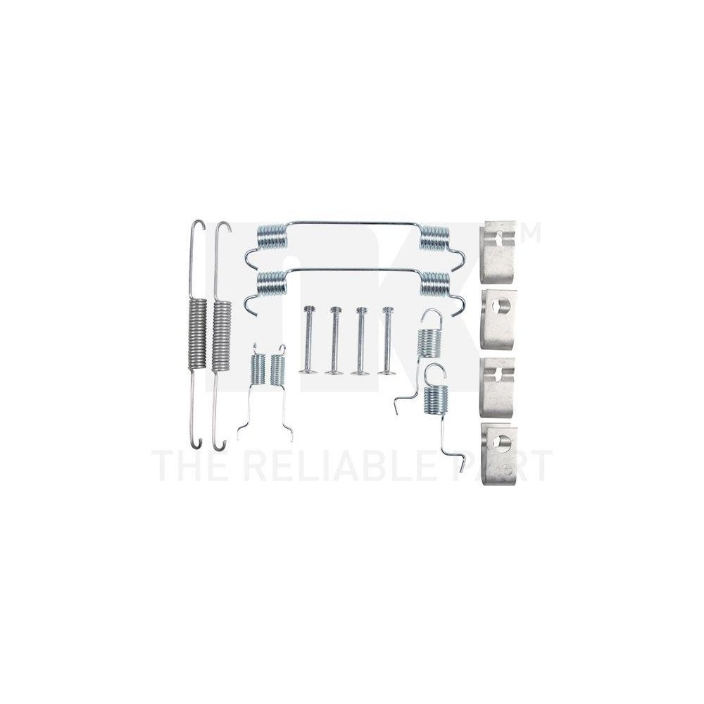 Комплект аксессуаров, тормозные колодки NK 7932742 для MAZDA, задняя ось, фото №1